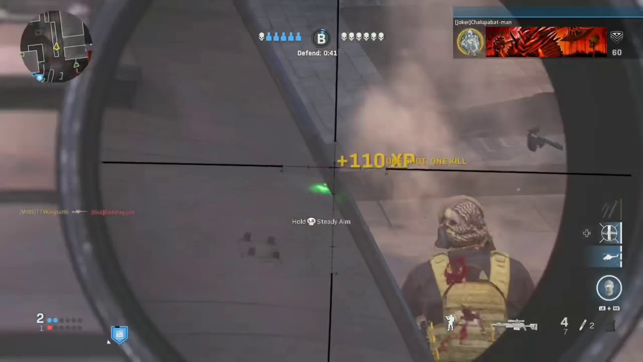 S&D Quick scopes on COD Modern Warefare - YouTube