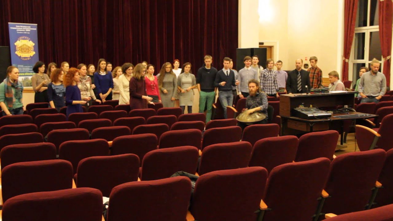 Pasha Aeon & Choir LETI - Handpan & Voice Improvisation 2015