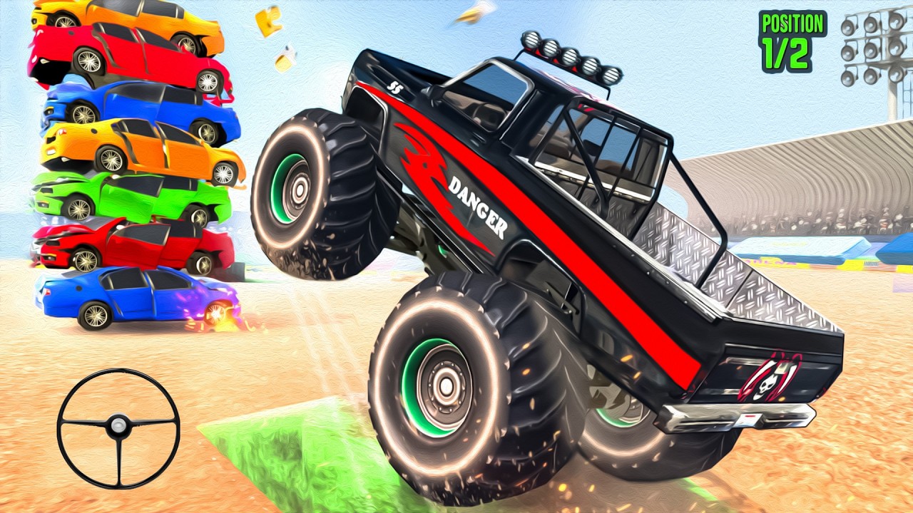 Monster Truck Demolition Derby - Android Demolition Derby Gameplay ...