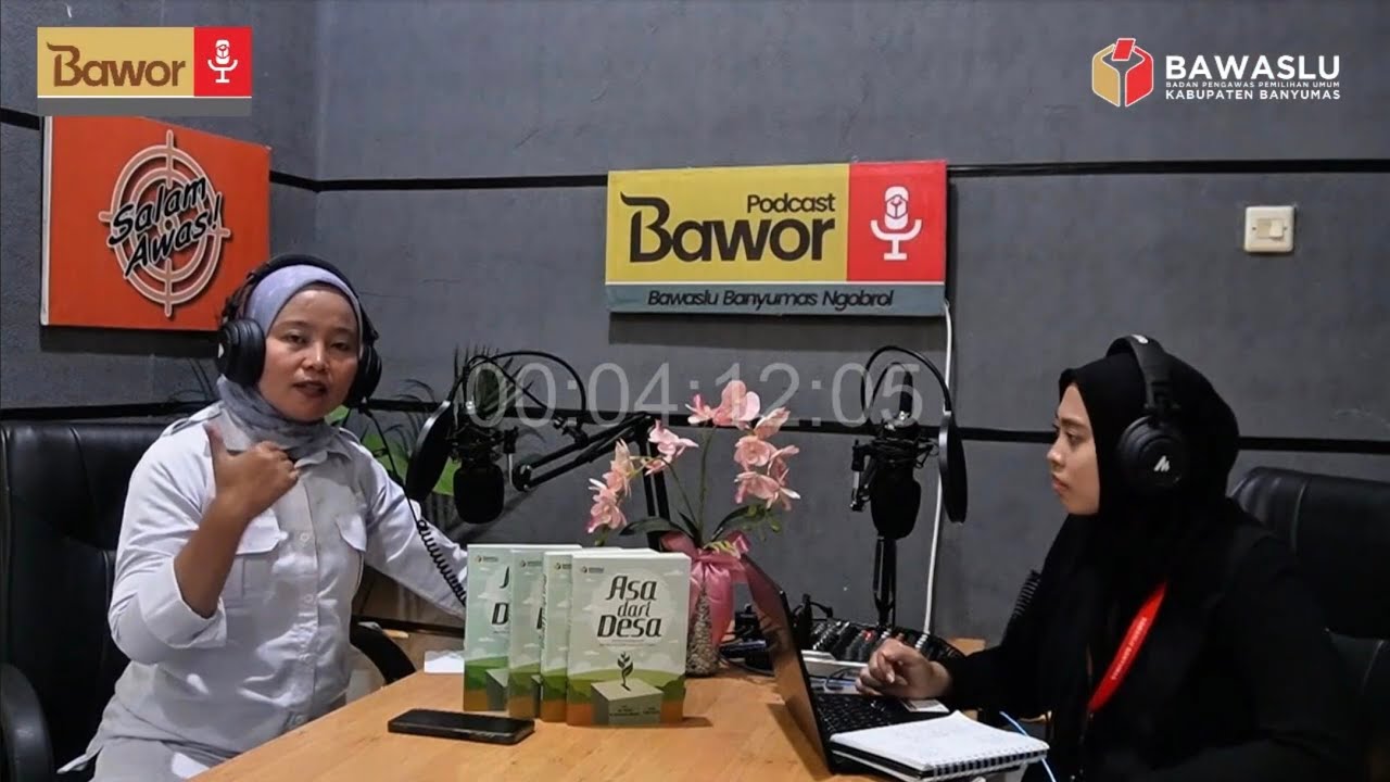 Podcast Bawor Bawaslu Banyumas Ngobrol Edisi 1 : Bedah Buku 
