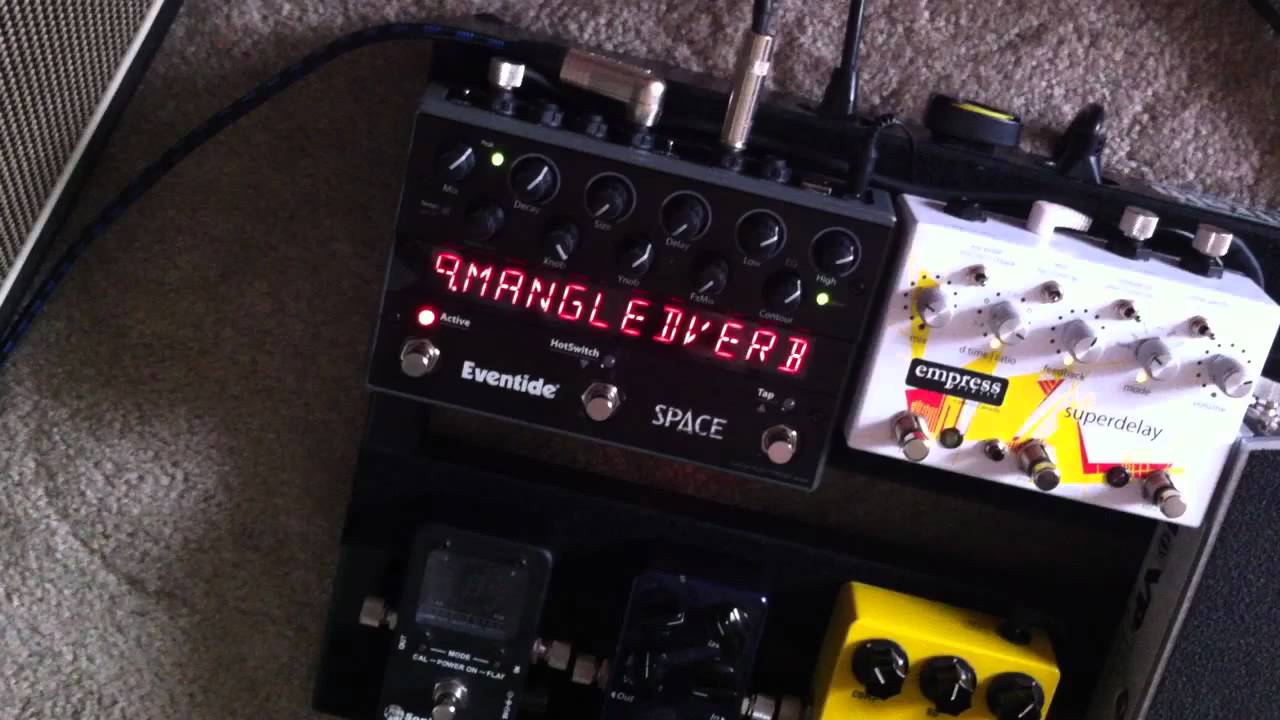 Eventide SPACE Drive — MangledVerb distortion