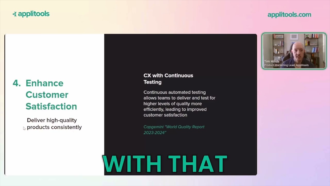 Calculating Increased Customer Satisfaction with AI-Driven Testing