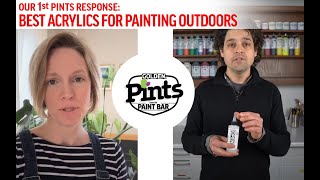 Can I Paint Outside [Plein Air] With Acrylics?