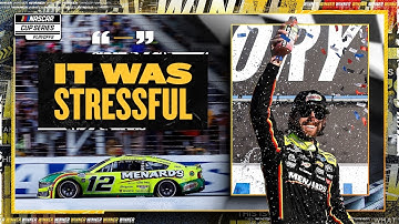 Ryan Blaney Reacts After New Hampshire Breakthrough | 2025 NASCAR Cup Series