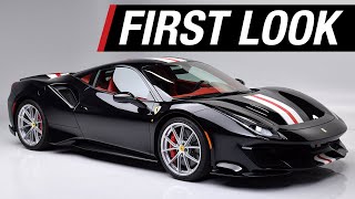 FIRST LOOK - 2020 Ferrari 488 Pista - BARRETT-JACKSON