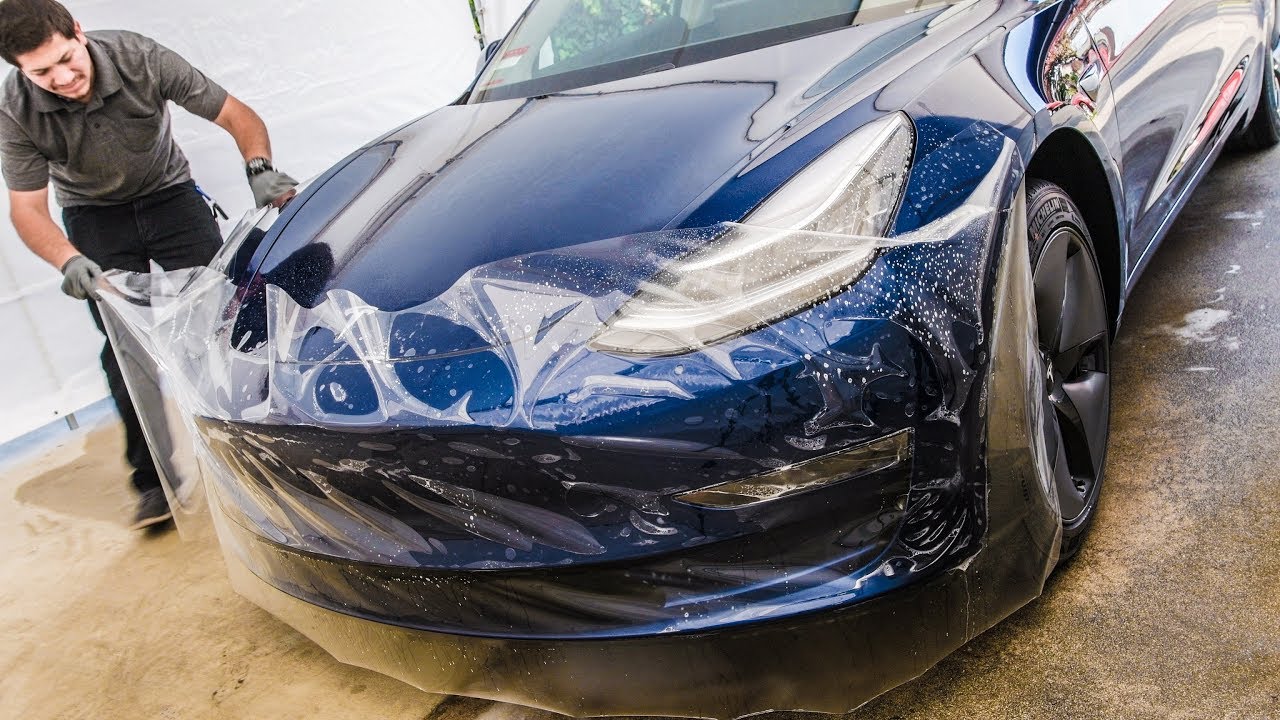 2019 Tesla Model 3: Up close and personal with PPF installation 