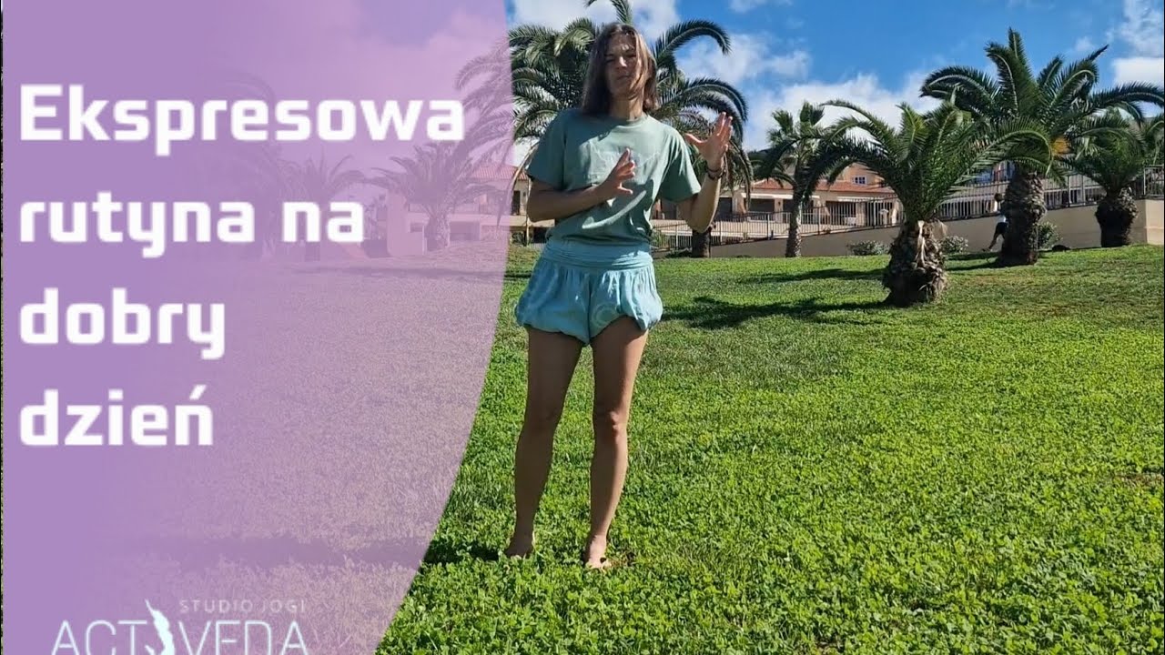 Ekspresowa rutyna na dobry dzień 🌴 - YouTube
