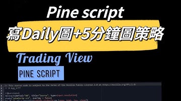 Trading View｜pine script｜寫Daily+5分鐘圖策略｜快速學懂｜第四課｜麥振威