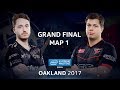 CS:GO - NiP vs. FaZe [Cbble] Map 1 - GRAND FINAL - IEM Oakland 2017