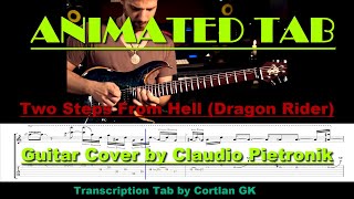 Two Steps From Hell - Dragon Rider | Guitar Cover by Claudio Pietronik - ANIMATED TAB