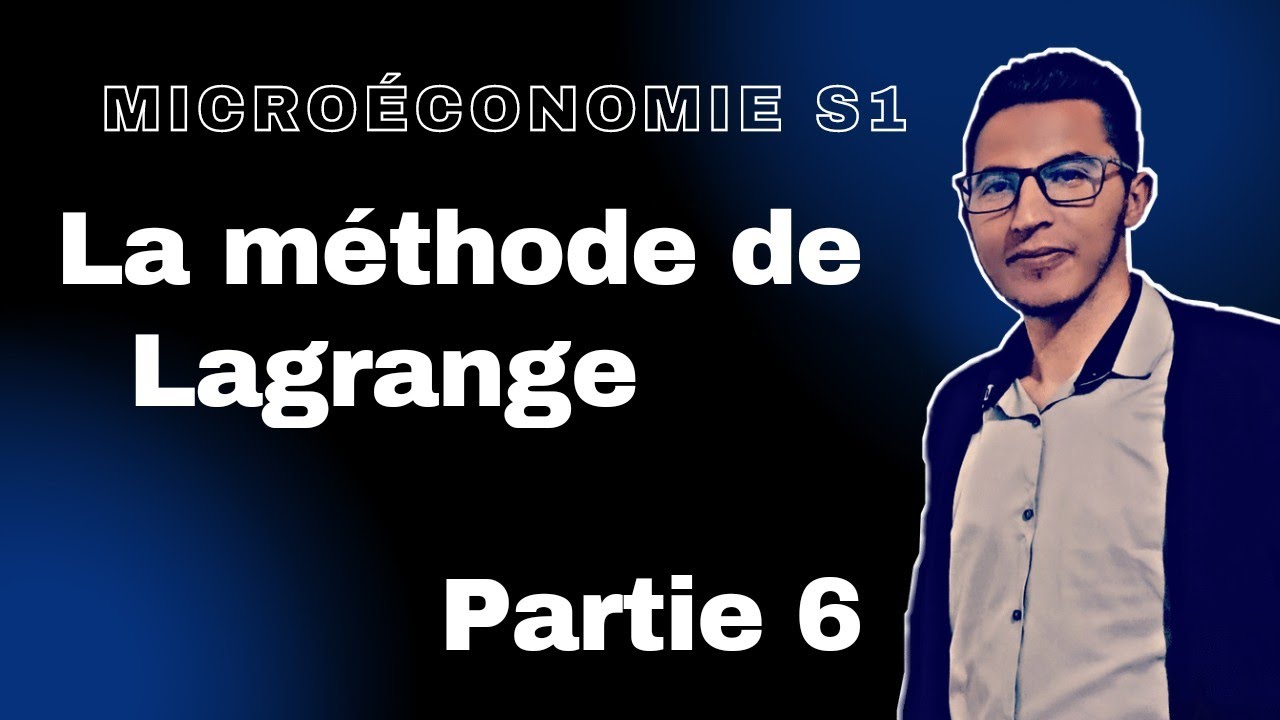la méthode de lagrange microéconomie s1. partie 6 YouTube — free download