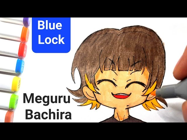 Here is a drawing of Bachira Meguru that I did <3 : r/BlueLock