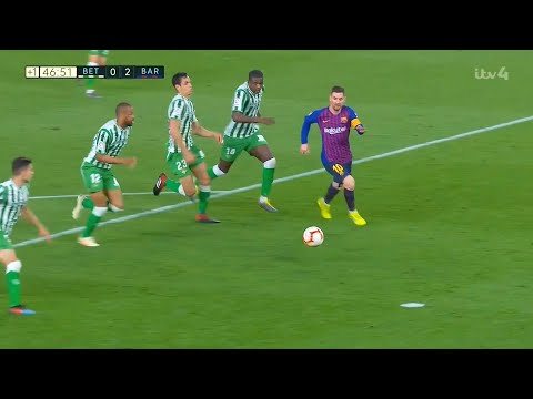 Messi CRAZY Hat-Trick vs Real Betis (Away) 2018-19 English Commentary HD 1080i