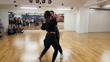 Brazilian Zouk Dance demo | Freddy & Andressa @ Helsinki Dance Central - Helsinki, Finland