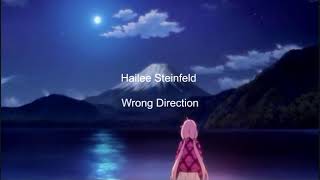 Wrong Direction-Hailee Steinfeld (Lirik & Terjemahan)