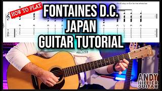 Fontaines D.C. - Japan Guitar Tutorial | Easy Chords & Strumming