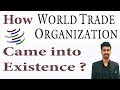 World trade organisation in hindi  how it came into existence join indian economy full course 
