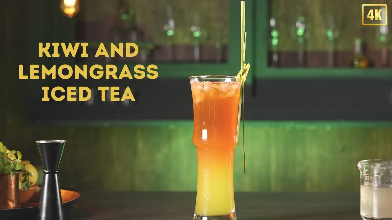 Kiwi Lemongrass Iced Tea Drink It Easy 2.0 Mocktails at Home Sanjeev Kapoor Khazana YouTube