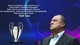 Fatih Terim - Benim De Kendime Göre Bazı Hayallerim Var