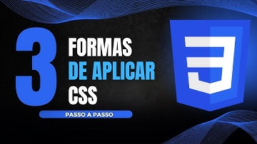Aprendendo como usar CSS na prática - CSS Inline - CSS Interno - CSS Externo