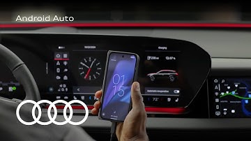 Audi Tech Tutorial: Q6 e-tron | Android Auto