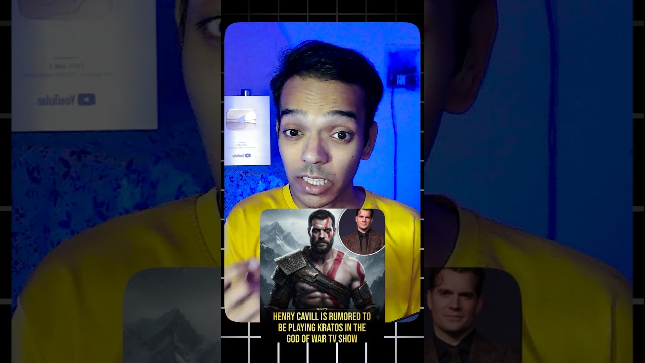 Henry Cavill as Kratos?! 😱 God of War Live Action Casting Rumors