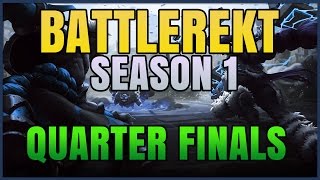 Battlerite - 3v3 Quarter Finals - Battlerekt Weekly Season 1