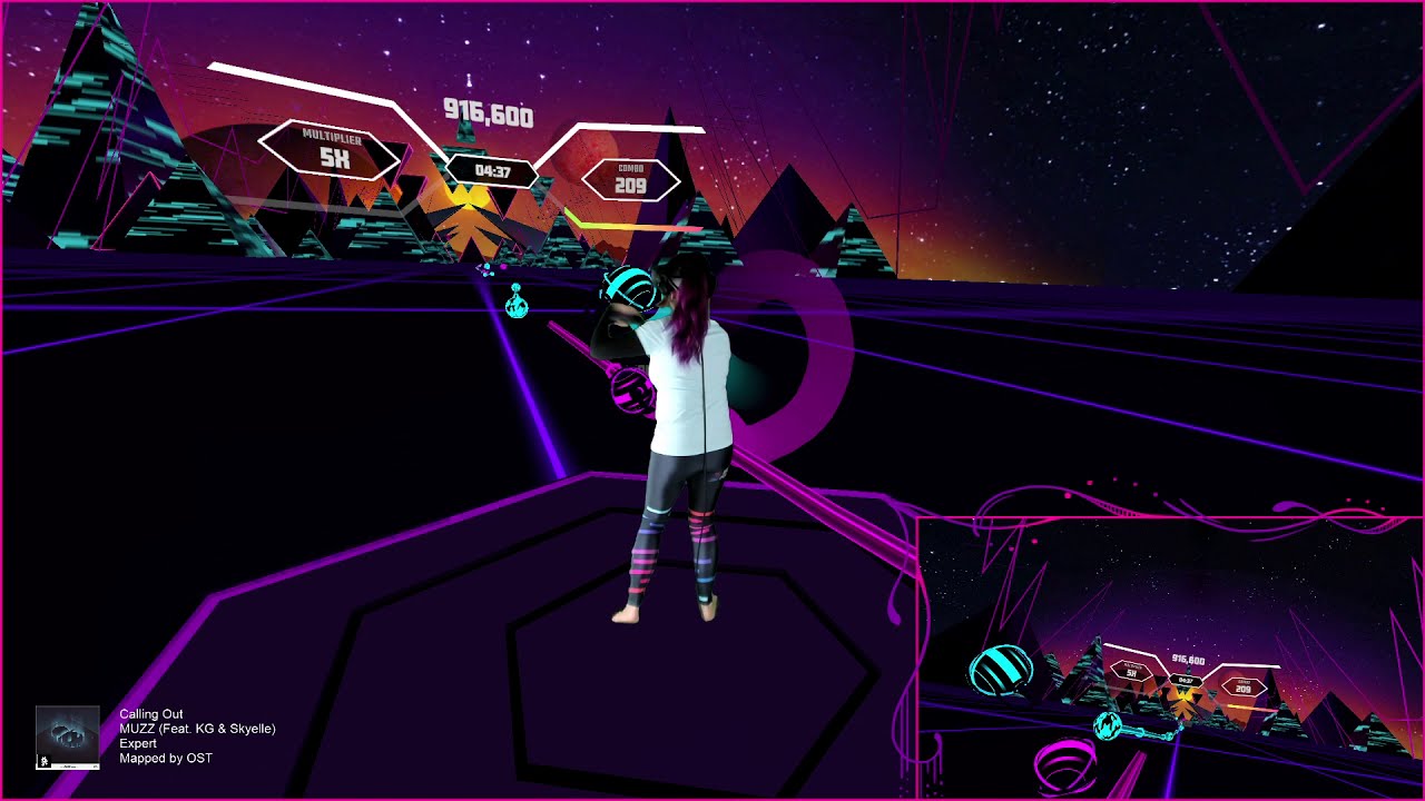 Synth Riders Force Tutorial - Rails