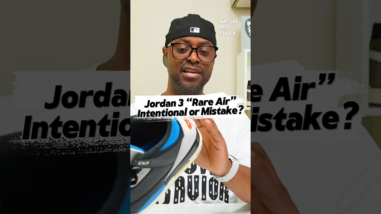 Air Jordan 3 Retro “Rare Air” Perfect or Mistake? 🤔 