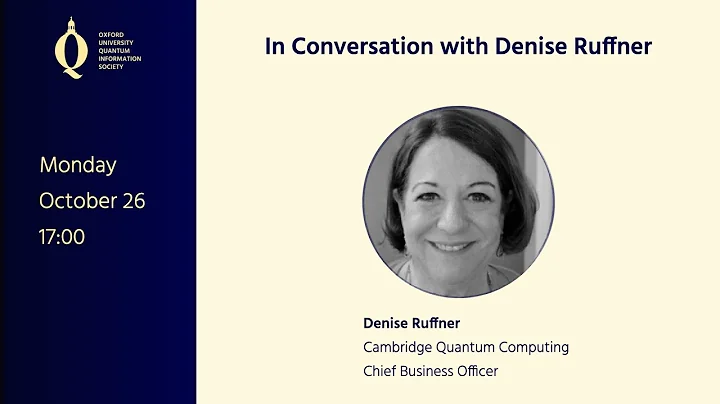 In conversation with Denise Ruffner
