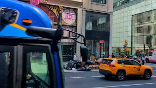 MTA BM1 SUPER EXPRESS Bus Ride via WEST ST: 2021 Prevost X3-45 1526 from Midtown to Mill Basin