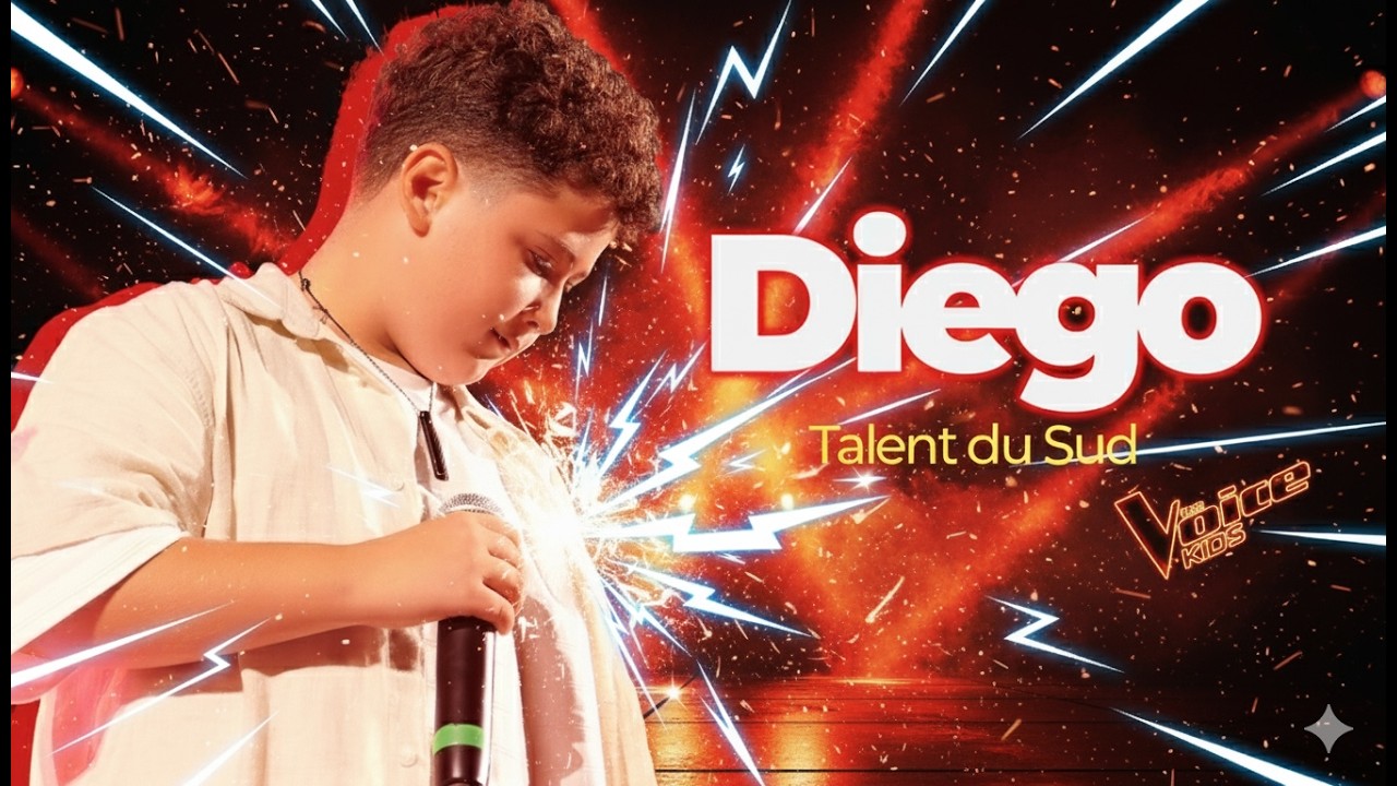Diego Talent du Sud : l’incroyable parcours jusqu’à The Voice Kids 2025