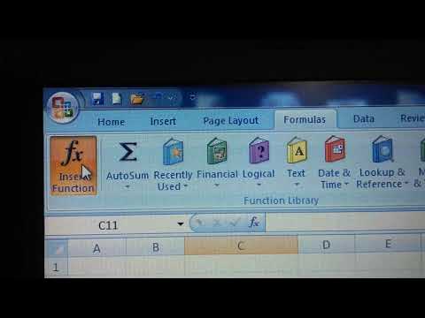 SQRT & POWER Functions in MS-EXCEL in Hindi/ एम एस एक्सेल में Sqrt व Power फन्शन का प्रयोग करना।
