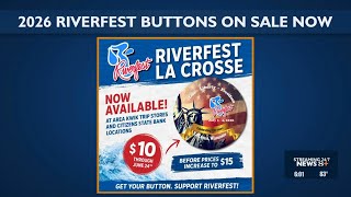 2026 Riverfest buttons on sale ahead of America's 250th birthday celebration