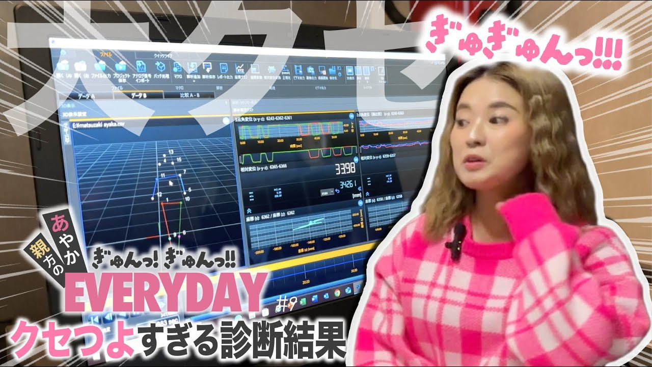 【まるで占い？】最近お疲れのあやか親方の身体を隅々まで診断してみた 前編