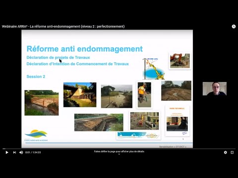 Webinaire ARRA - La réforme anti-endommagement (niveau 2 : perfectionnement)