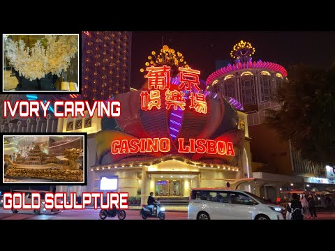 DISCOVERING EXQUISITE SCULPTURE IN IVORY @ GRAND LISBOA HOTEL | Macau China