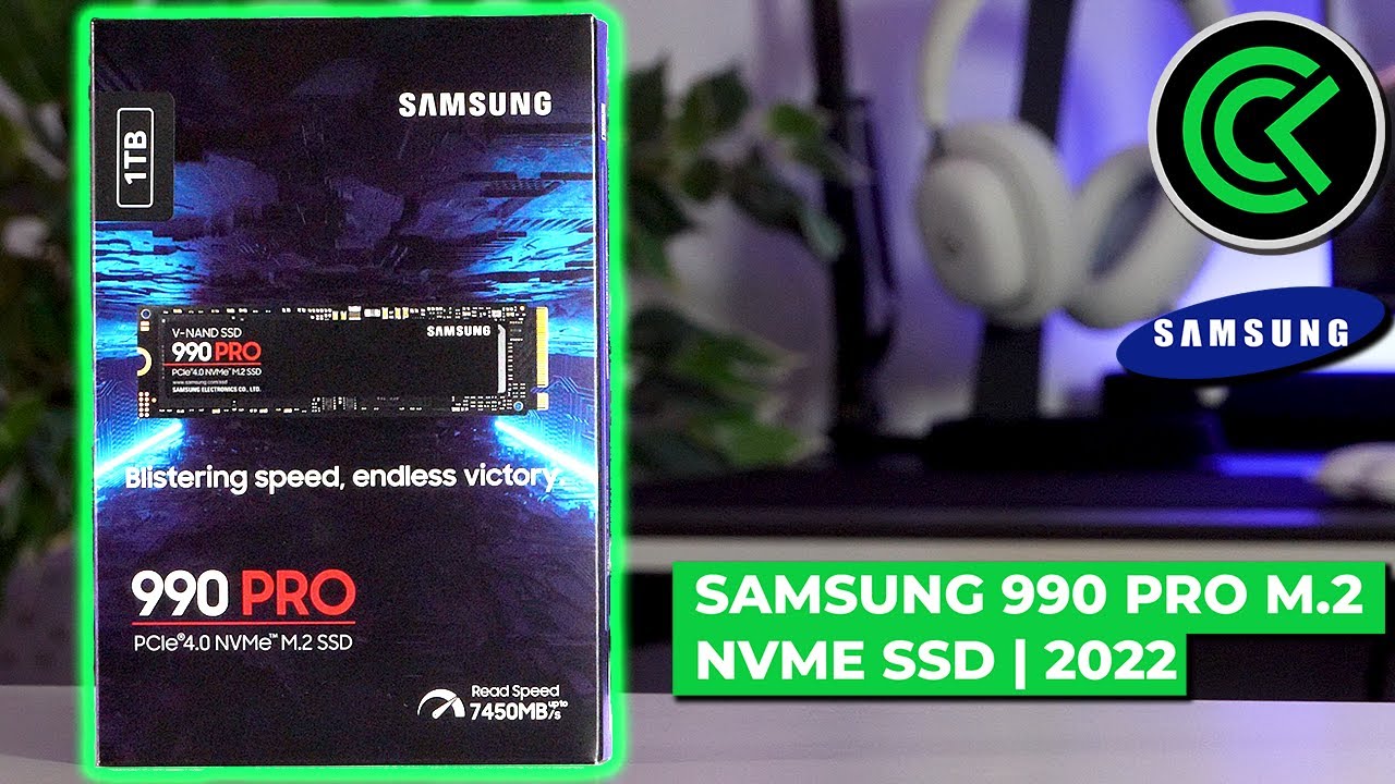 Samsung 990 PRO SSD 1tb M.2 NVMe Review | 2022 - YouTube