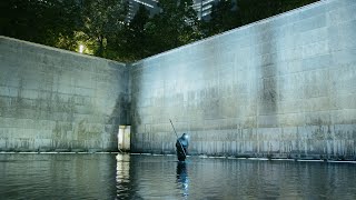 How the 9/11 Memorial is Cleaned Five Nights a Week