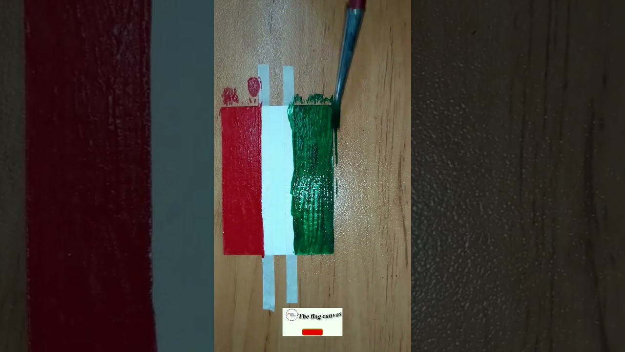 Getting to know the art of painting the Slovenian flag in 1335:the colors of culture 😃.