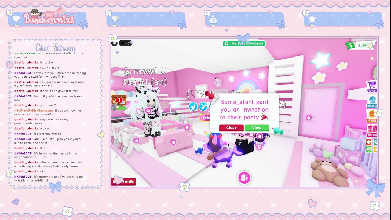 sell fits and grinding!! (playing adopt me!)