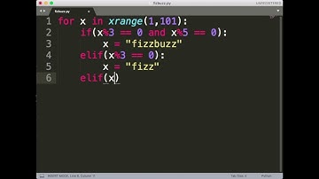 FizzBuzz - Python | Coding Interview Question