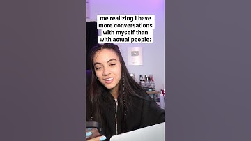 when you catch yourself talking to yourself a little too much: #shorts