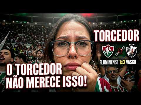 😡 THE FANS DON'T DESERVE THIS! FLUMINENSE 1-3 VASCO | ELIMINATION VLOG