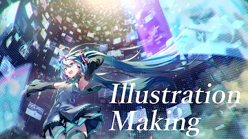 初音ミクイラスト