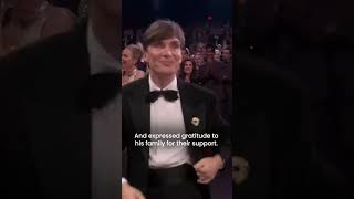 Cillian Murphy surprised fans appearing with his wife #shorts