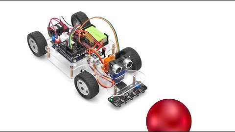 OSOYOO Sport Car for Arduino Lesson 4: Obstacle Avoidance