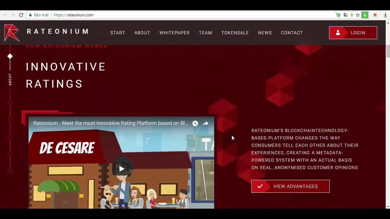 ICO Review RateOnium Project