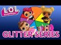 Spin the Wheel LOL Surprise Doll Glitter Series Game! Kinder Egg, Shopkins, and Make Glitter Slime!