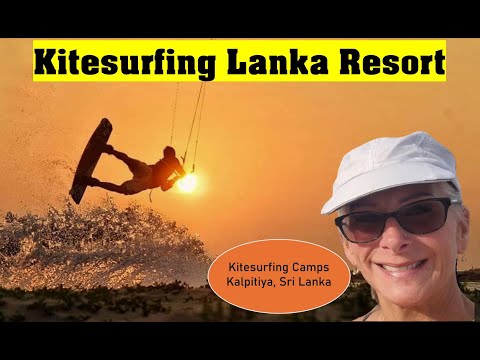 Kitesurfing Lanka Resort — kite camp life